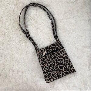 Nine West | Vintage Leopard Print Shoulder Bag | Black & Brown